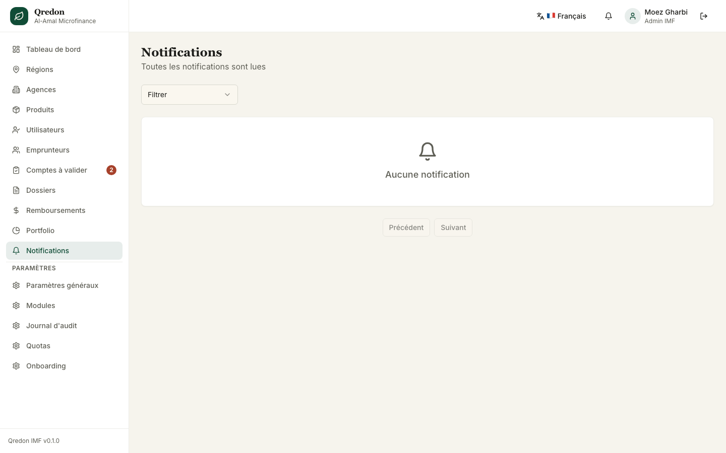 Notifications